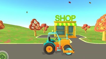 Harvesting Fruits and Vegetables with Tractors Learn Colors for Kids Children | ZORIP