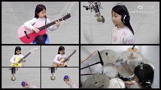 Amazing,6 years old girl give the Hotel California performanceone as the whole band|6岁女孩一个人完整演奏加州旅馆 by 路人余-TourChina 88,103 views 3 years ago 7 minutes, 48 seconds