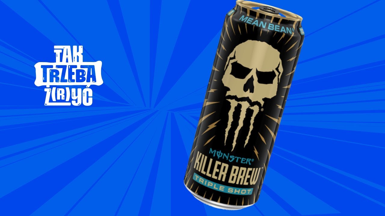 Degustacja Monster Killer Brew Mean Bean | napoje kawowe | napój energetyczny | napoje z USA