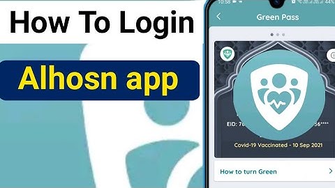 how to login al hosn app | AL HOSN app kaise login kare | al hosn app green status