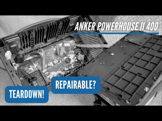 Anker PowerHouse II 400 Teardown and Repairability Discussion