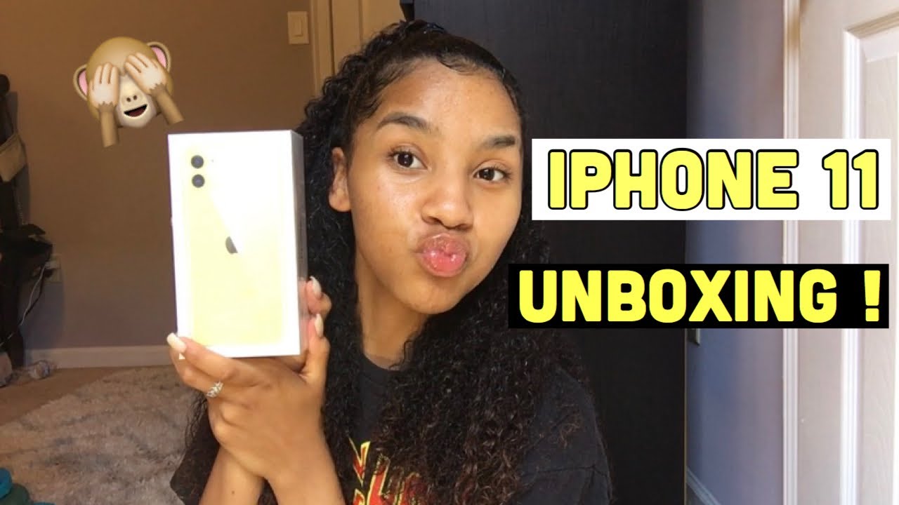 IPHONE 11 UNBOXING !! (first impression)