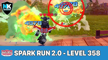 Angry Birds Transformers - Spark Run Series - Level 358 - Featuring Nemesis Prime