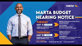 MARTA FY24 Budget Hearing