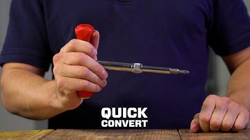 Crescent Quick Convert T-Handle Multi-Bit Driver