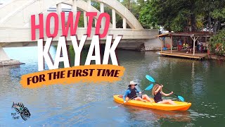 How to Tandem Kayak for the first time in a two person kayak