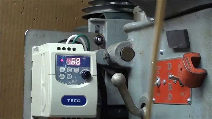 MACHINE SHOP TIPS #139 Part 2 of 2 Installing a VFD on a Drill Press tubalcain