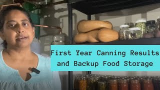 First Year Canning Results | Backup up food Storage by Life Lived Frugally 608 views 1 year ago 13 minutes, 50 seconds