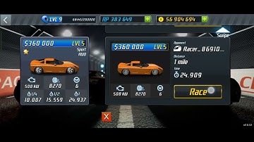 DRAG RACING CM C16 LEVEL 5 (1 MILE) WR REMASTERED