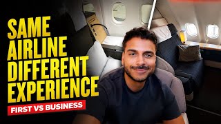 SWISS First Class vs Business Class | The Difference SHOCKED Me!