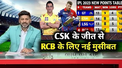 IPL Points Table 2023 - After CSK vs DC match | IPL Points Table & Playoffs | IPL 2023