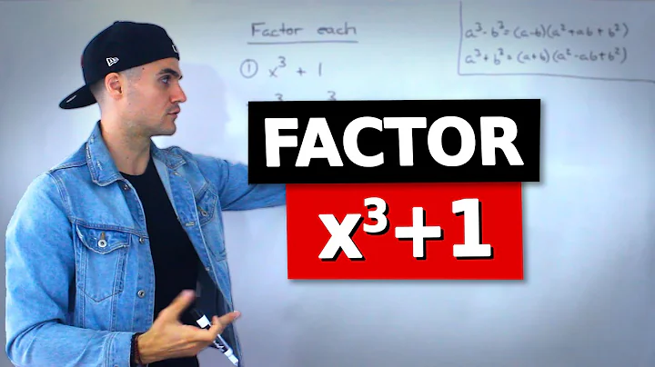 MHF4U (Grade 12 Advanced Functions) - Sum and Differences of Cubes Example 1