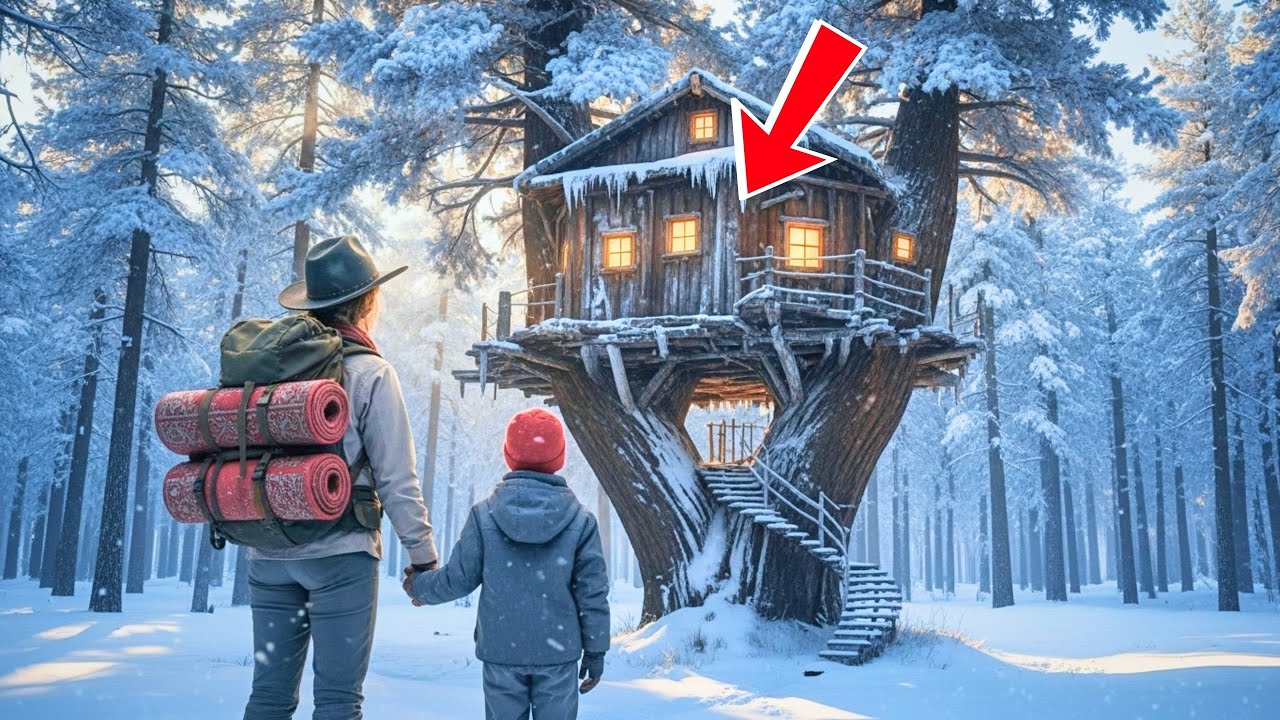 Poor Single Mom Flew to Alaska—Inherited Treehouse Hiding $215M and a Family Secret