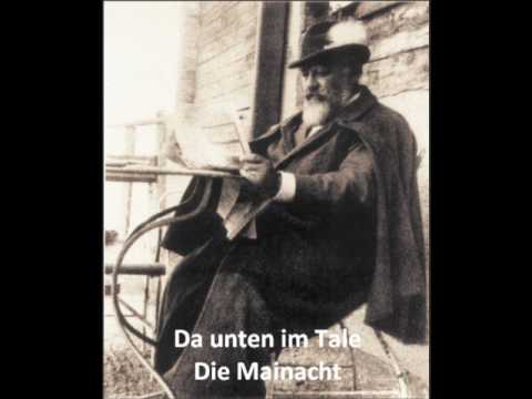 Brahms: Da unten im Tale; Die Mainacht (ThomasBern...