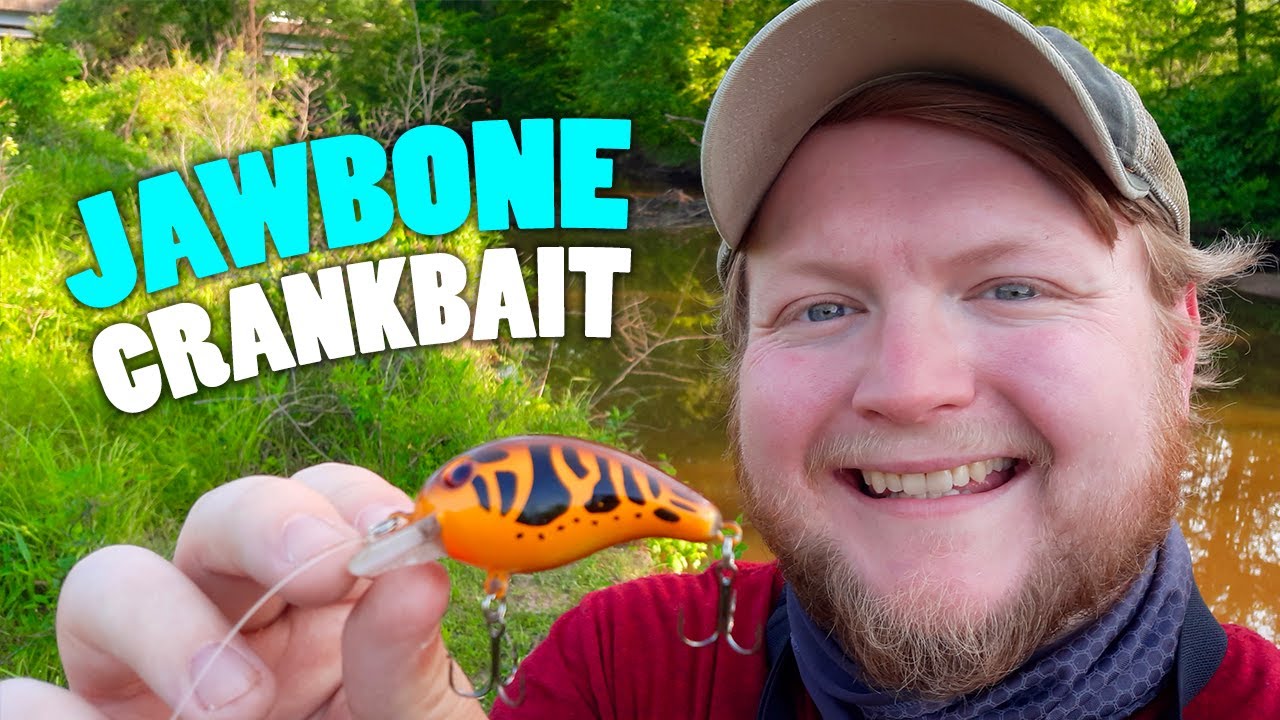 Bass Fishing with Jawbone Craw Crankbait 