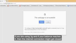 Error code: ERR_CONNECTION_CLOSED Google Chrome(Error Code: ERR_CONNECTION_CLOSED. This webpage is not available. The webpage at https://mail.google.com/mail might be temporarily down or it may ..., 2014-05-21T16:41:37.000Z)