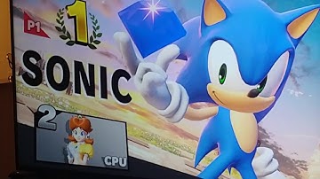 When you beat a Level 9 CPU for the first time in Super Smash Bros Ultimate.