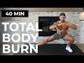 40 MIN ULTIMATE HIIT WORKOUT | TOTAL BODY CARDIO BURN