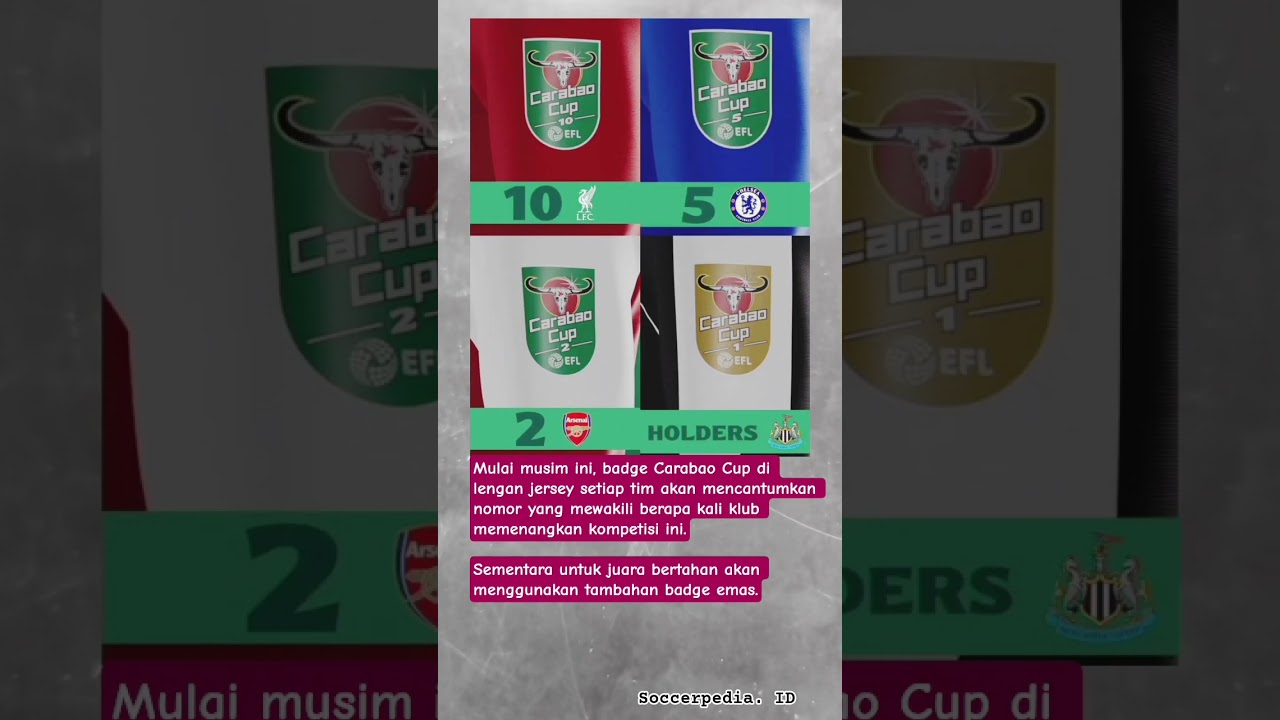 Inovasi baru piala chiki Inggris 😀 #football #sepakbola #soccer #beritabola #bola #premierleague