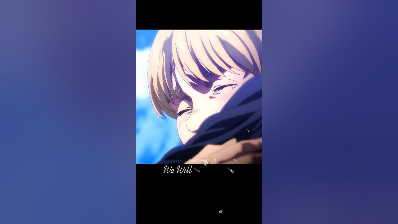 Eren yeager death sad edit  | Eren and armin goodbye - attack on titan amv #attackontitanedit