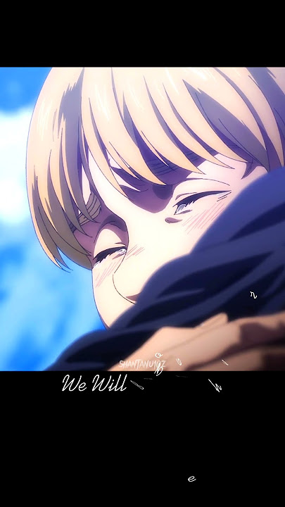 Eren yeager death sad edit  | Eren and armin goodbye - attack on titan amv #attackontitanedit