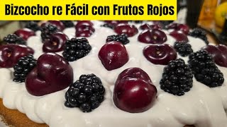 ¡Tengo Hambre TODO el Tiempo! Menopausia, Alerta Farmacéutica y el Bizcocho de Nata y Frutos Rojos 🍰