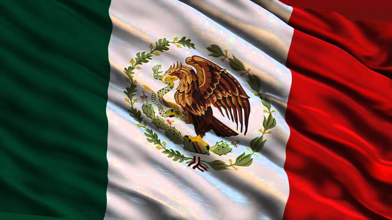 Bandera de Mexico Ondeando 01 - YouTube