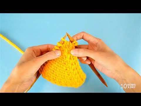 Video: How To Knit A Bar