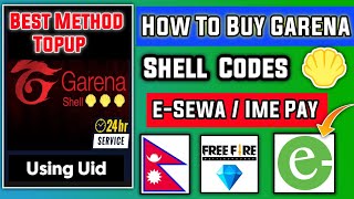How To Buy Garena Shells And Topup Diamonds | How to Buy Garena Shell By Esewa in Nepal