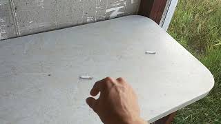 Aerokinesis precision training with cigarretes