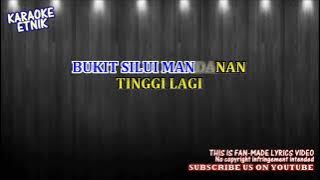 KARAOKE //Si Duyung Mandi Di Sungai   Karaoke Sabahan Tanpa Vokal