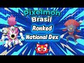 USEI UM TIME MUITO FORTE NA RANKED DO PIXELMON BRASIL!