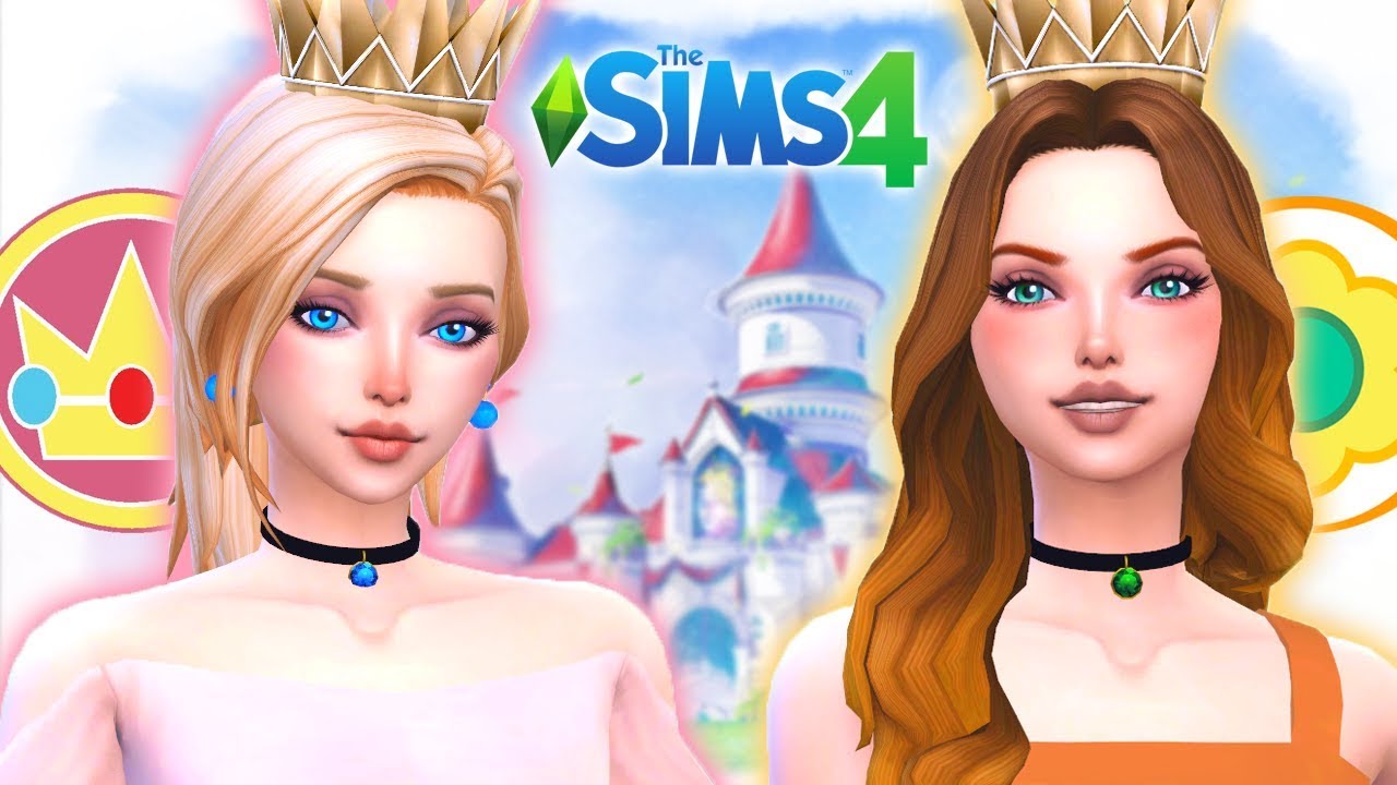 Sims 4 Create A Sim Princess Peach Part 1 Youtube - www.vrogue.co