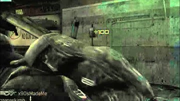 Predator missile + knife final kill