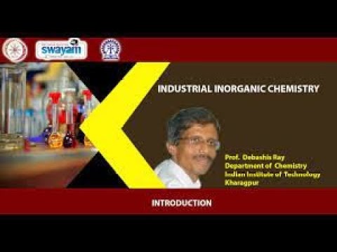 Industrial Inorganic Chemistry | Week 0 Quiz | Assignment 0 Solution | NPTEL | SWAYAM 2023