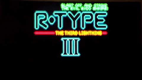 R-Type III The Third Lightning On GBA