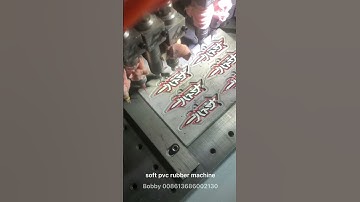 12&18 color Automatic Soft Pvc Rubber Keychain Dispensing Machine, pvc micro injection machine