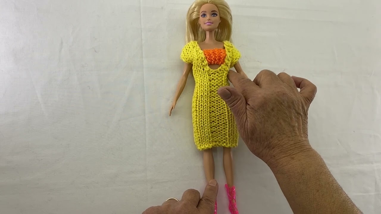 Kolay Sarı Elbise Yapımı 💛