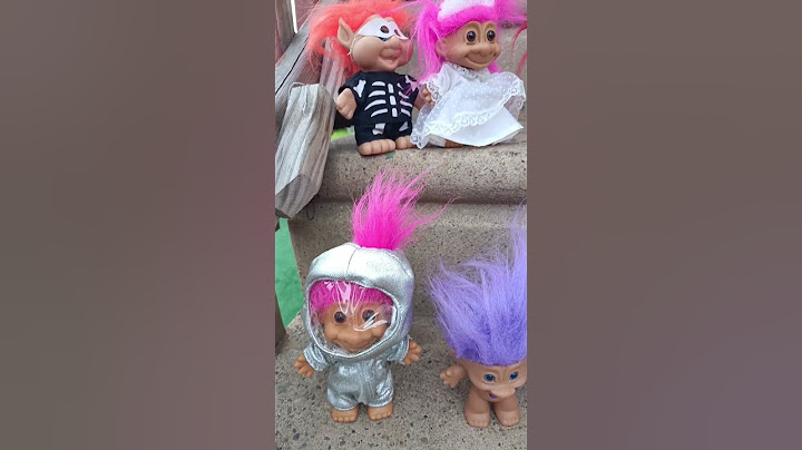 Trolls ❤️🤍🩷💙💜🤍 #troll #toys #trolls #dolls