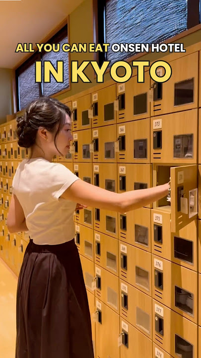 All-you-can-eat Onsen Hotel In Kyoto #japan