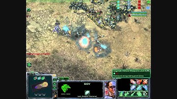 Starcraft 2 - Desert strike custom map game  3  P2