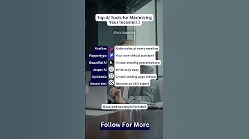 Top AI Tools for Maximizing Your Income | Make Money With AI Tools in 2023