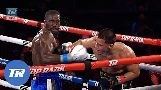 The Buzzer Beating Knockdown By Edgar Berlanga that Sent Crowd into a Tizzy