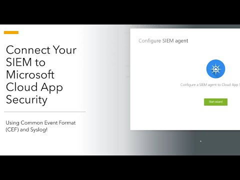 Connect SIEM to Microsoft Cloud App Security
