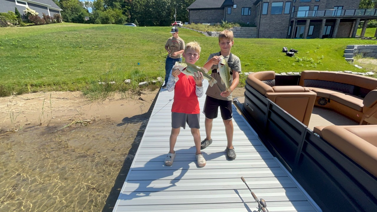 BEST BASS LAKE IN MICHIGAN!!! (50+ FISH)