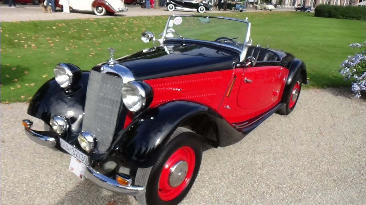 1936 Mercedes Benz 170vr Exterior And Interior Classic Gala Schwetzingen 15 Youtube