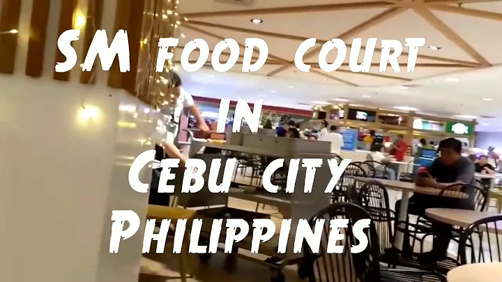 Eating Binignit in Cebu city  SM food court Philippines