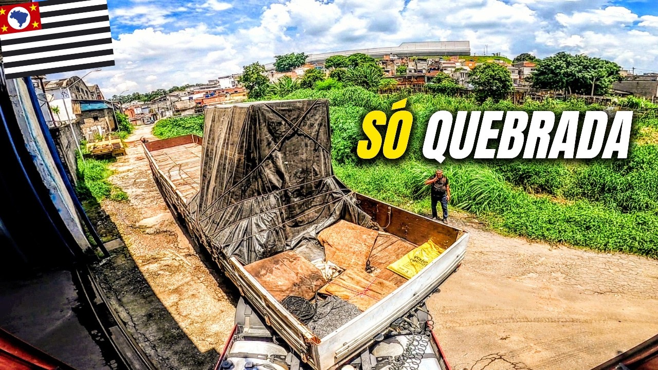 Fazendo UMA Entrega em Guarulhos / SP - EP83 / TP07 #volvofh460