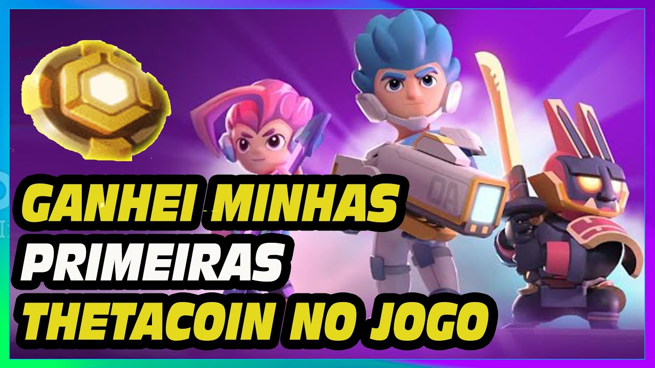 THETAN ARENA - GANHEI MINHAS PRIMEIRAS THETANCOIN NO JOGO