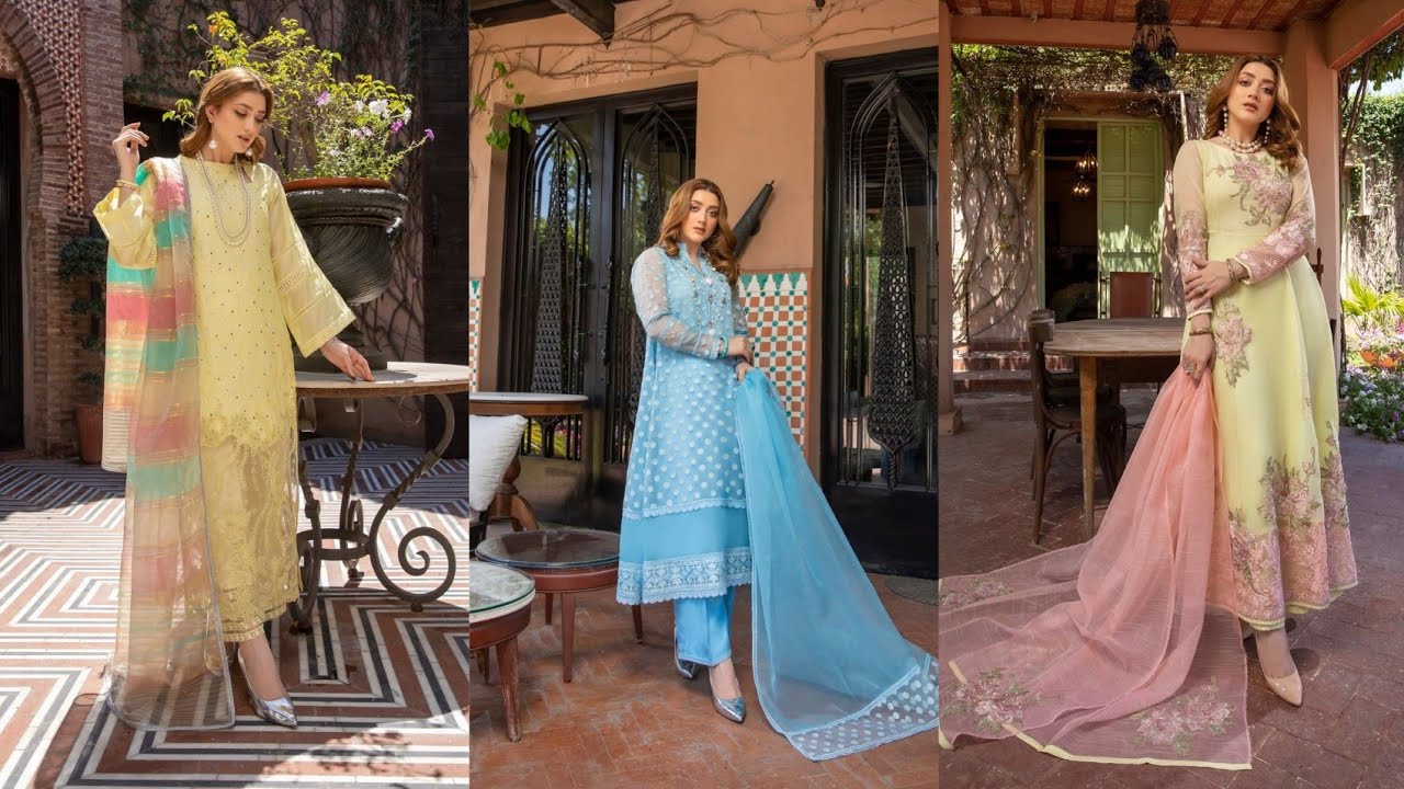 Latest dress designing ideas for Eid|